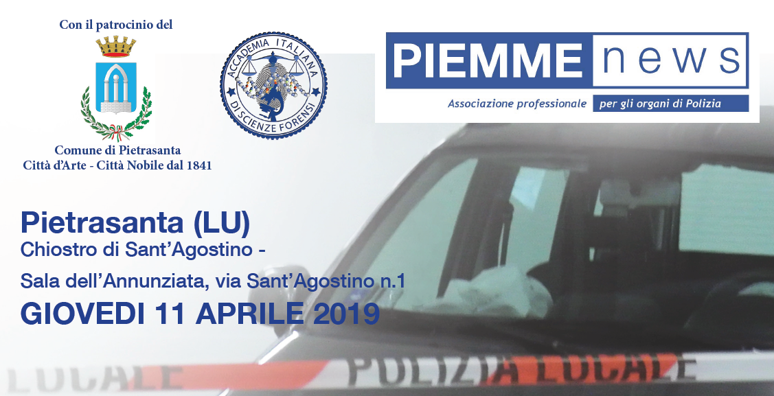 Pietrasanta (LU) - 11.04.2019 - Il teatro del sinistro stradale mortale: i rilievi tecnici e il linguaggio della scena del crimine